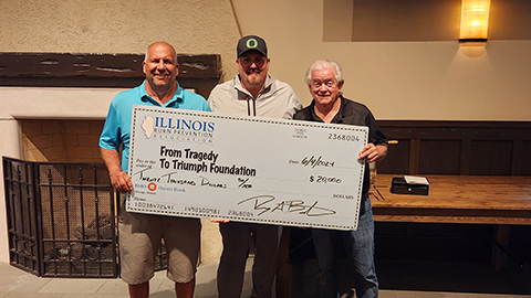 IL Burn Prevention Association presents FTTTF with $20,000